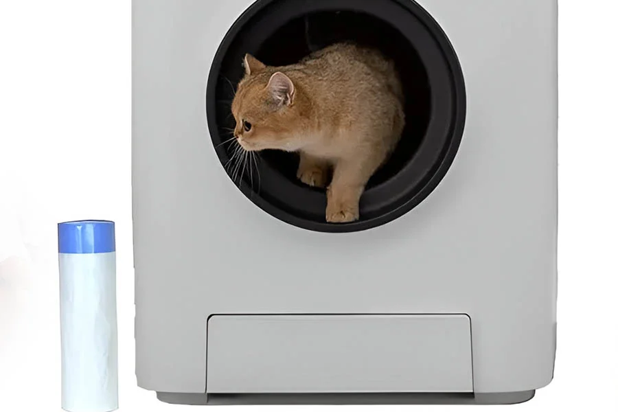 mess free cat litter box