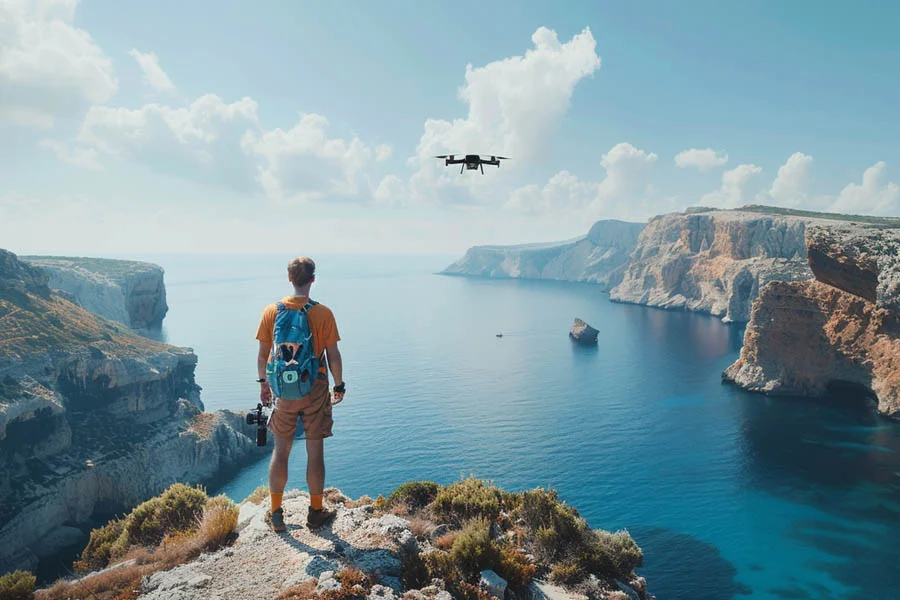 4k video camera drone